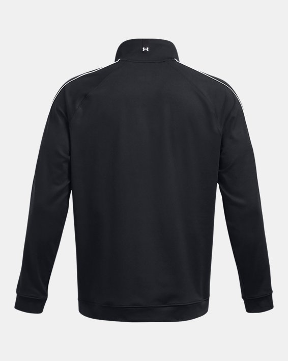Under Armour Storm Midlayer 1/2 Zip Golf Pullover - Black/White/Grey Under Armour Storm Midlayer 1/2 Zip Golf Pullover - Black/White/Grey